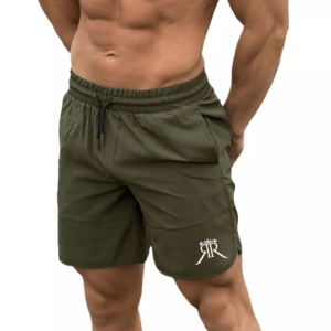 Men’s Workout Short | Army Green Shorts for Men | Men’s Athletic Shorts