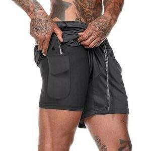 Gym Shorts Mens Black | Male Gym Shorts | Men’s Fitness Shorts