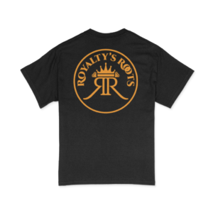 Rr Crew Tee – Black | Men’s Black Crew Neck T-Shirt | Black Tee with Rr Crew