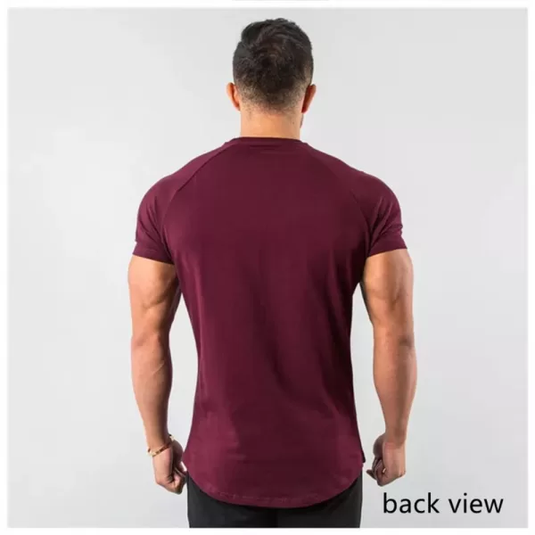 Gym Workout Tees | Rr Men's Muscle T-Shirt | Stylish Men's Gym Tees - Image 9