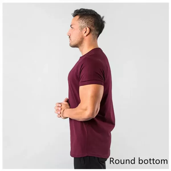 Gym Workout Tees | Rr Men's Muscle T-Shirt | Stylish Men's Gym Tees - Image 7