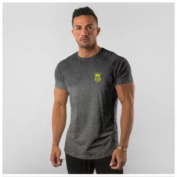 Gym Workout Tees | Rr Men's Muscle T-Shirt | Stylish Men's Gym Tees - Image 4