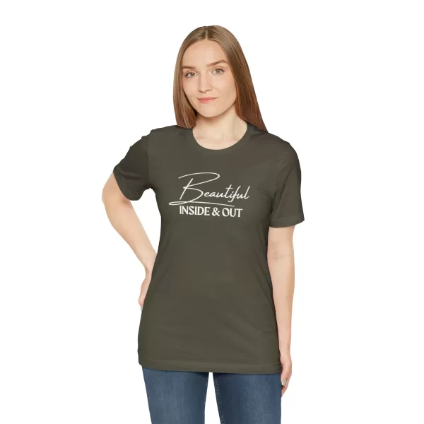 Beautiful Inside & Out T-Shirt | Self-Love Shirt | Beautiful Soul Tee | Self-Care Apparel - Image 53