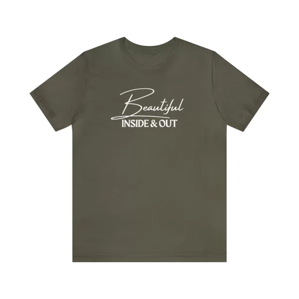 Beautiful Inside & Out T-Shirt | Self-Love Shirt | Beautiful Soul Tee | Self-Care Apparel - Image 50