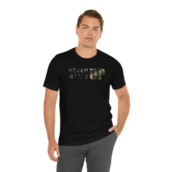 Never Give Up Shirt | Motivational T-Shirt | Unisex Inspirational Jersey | Short Sleeve Motivational Tee - Image 23