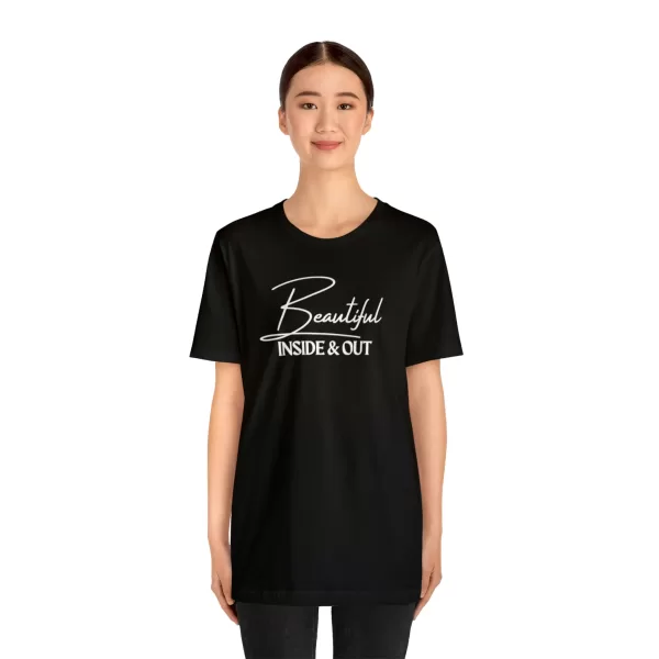 Beautiful Inside & Out T-Shirt | Self-Love Shirt | Beautiful Soul Tee | Self-Care Apparel - Image 2