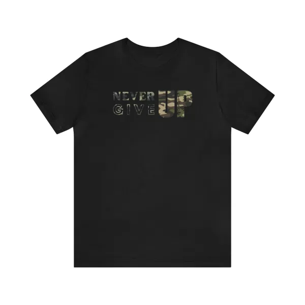 Never Give Up Shirt | Motivational T-Shirt | Unisex Inspirational Jersey | Short Sleeve Motivational Tee - Image 19