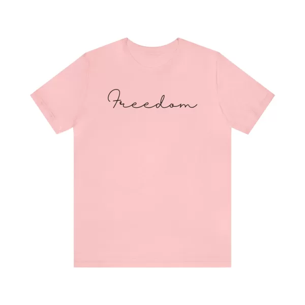 Freedom Unique Design T-Shirt | Unisex Short Sleeve Tee | Unique Freedom Design Printed T-Shirt - Image 67