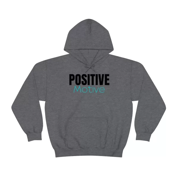 Positive Motive Hooded Sweatshirt | Self Love Hooded | Unisex Motivational Hooded - Image 18