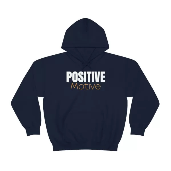 Positive Motive Hooded Sweatshirt | Self Love Hooded | Unisex Motivational Hooded - Image 34