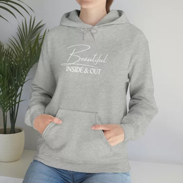 Beautiful Inside Out Hoodies | Unisex Beautiful Hooded Sweatshirt | Self-Love Hooded Sweater - Image 8