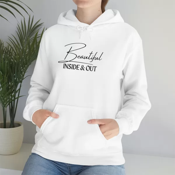 Beautiful Inside Out Hoodies | Unisex Beautiful Hooded Sweatshirt | Self-Love Hooded Sweater - Image 5