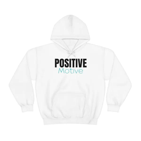 Positive Motive Hooded Sweatshirt | Self Love Hooded | Unisex Motivational Hooded - Image 5