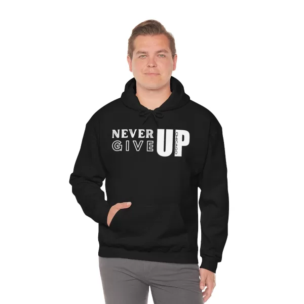 Never Give Up Hooded Sweater