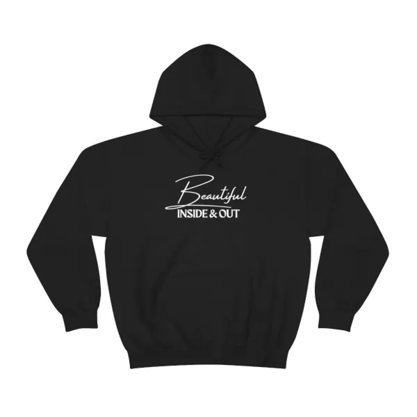 Beautiful Inside Out Hoodies | Unisex Beautiful Hooded Sweatshirt | Self-Love Hooded Sweater - Image 2