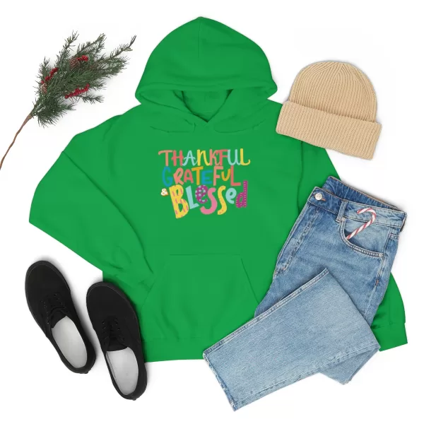 Thankful Grateful Blessed Hoodies | Heavy Blend Hooded Sweatshirt | Unisex Thankful Grateful Blessed Sweater - Image 21