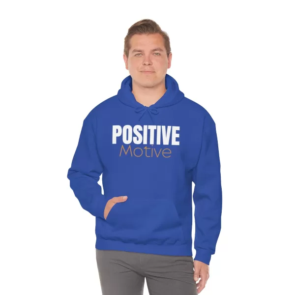 Positive Motive Hooded Sweatshirt | Self Love Hooded | Unisex Motivational Hooded - Image 31