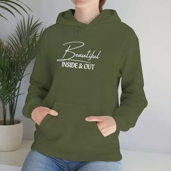 Beautiful Inside Out Hoodies | Unisex Beautiful Hooded Sweatshirt | Self-Love Hooded Sweater - Image 14