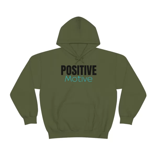 Positive Motive Hooded Sweatshirt | Self Love Hooded | Unisex Motivational Hooded - Image 14