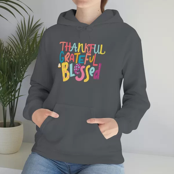 Thankful Grateful Blessed Hoodies | Heavy Blend Hooded Sweatshirt | Unisex Thankful Grateful Blessed Sweater - Image 29