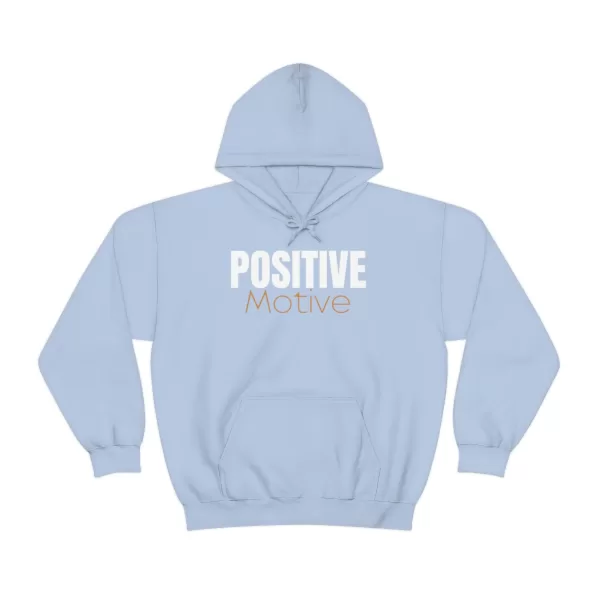 Positive Motive Hooded Sweatshirt | Self Love Hooded | Unisex Motivational Hooded - Image 22