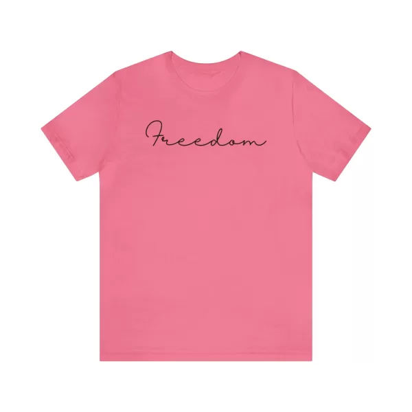 Freedom Unique Design T-Shirt | Unisex Short Sleeve Tee | Unique Freedom Design Printed T-Shirt - Image 61