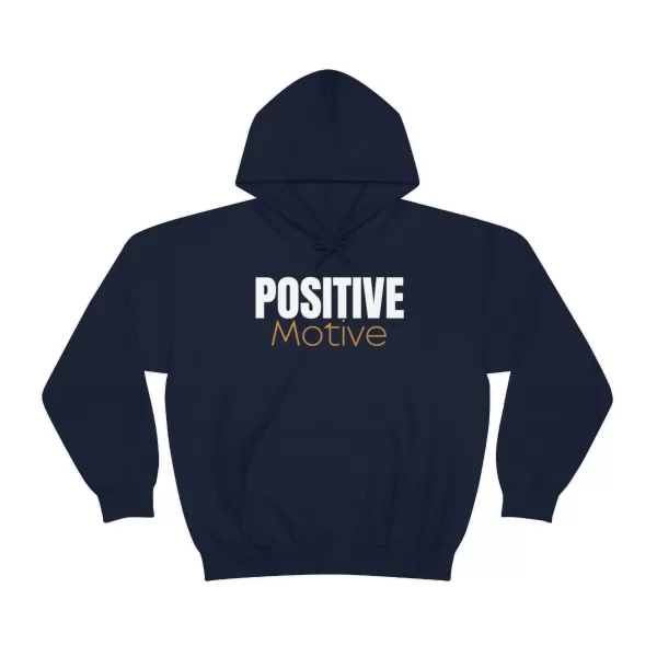 Positive Motive Hooded Sweatshirt | Self Love Hooded | Unisex Motivational Hooded - Image 38