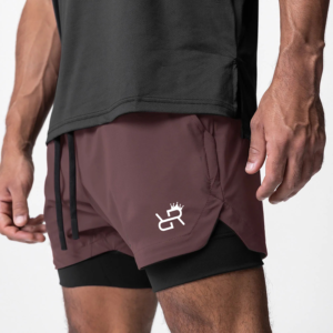 Men’s 2-in-1 Performance Workout Shorts with Built-In Liner